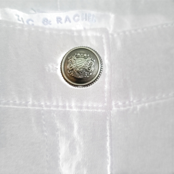 Zac & Rachel Slacks Sz 6, Straight Leg, Charcoal Stretch 30" Length - Picture 11 of 13